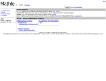 Tablet Screenshot of en.mathle.com